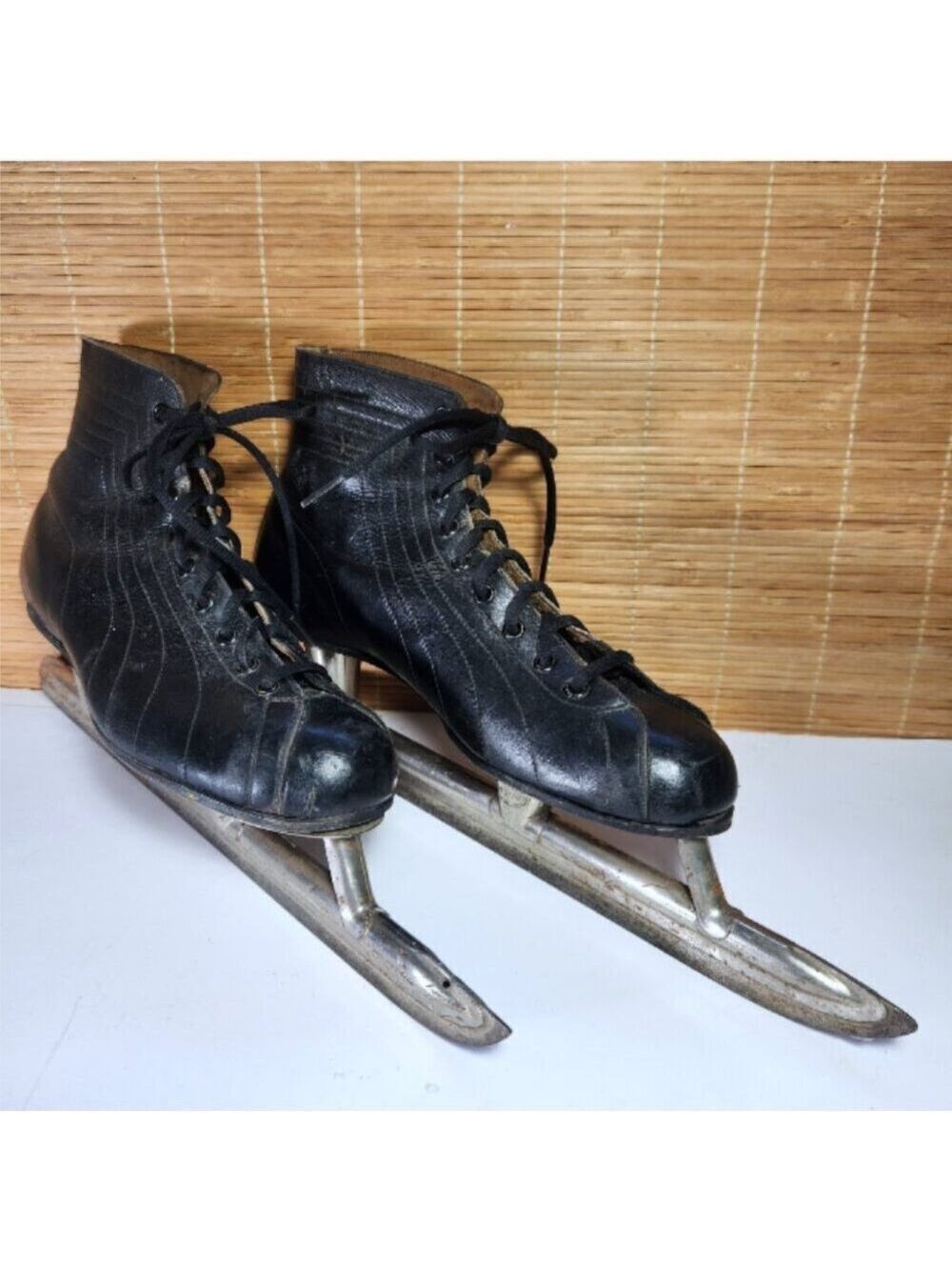Daoust Canada Vintage Speed Skates Mens 9 Dunnes Lake Placid Blades incl. liners